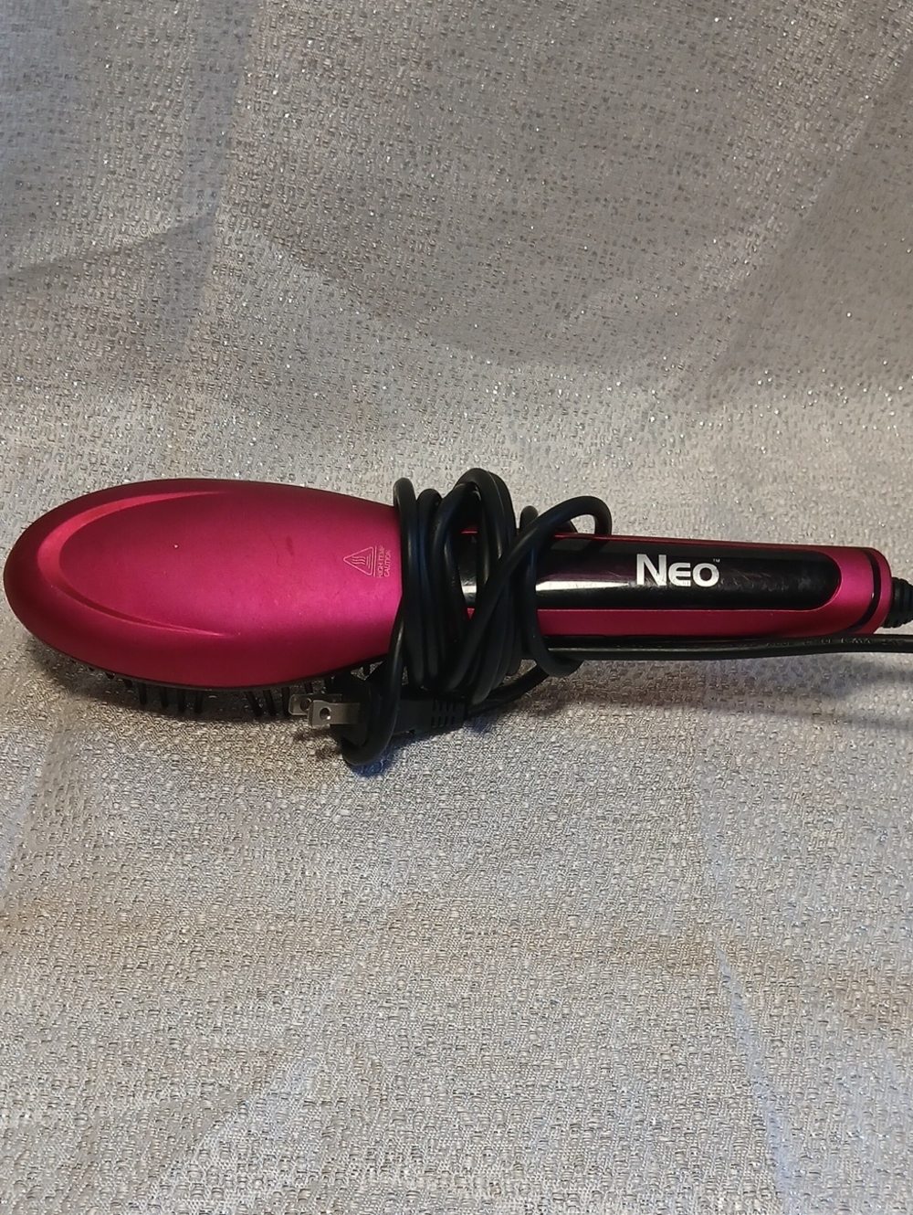 Neo Pink Hair Straightening Brush